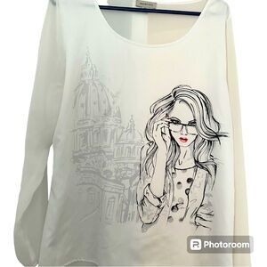 Smart Set top. Large.